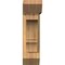 Ekena Millwork Balboa Slat Smooth Bracket w/ Offset Brace, Western Red Cedar, 5 1/2"W x 16"D x 20"H BKT0604X16X20BOA06SWR - alternate 4